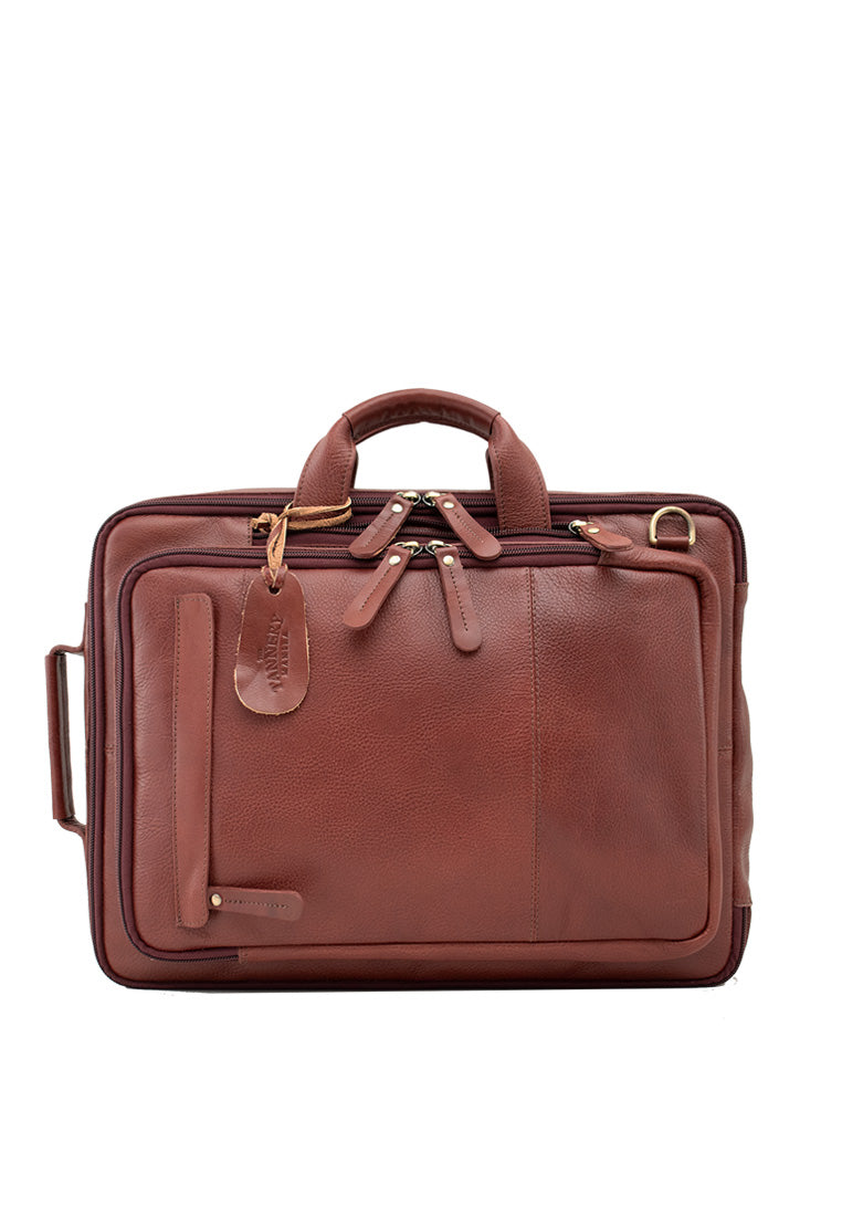 The Carter, Reddish Brown Nappa