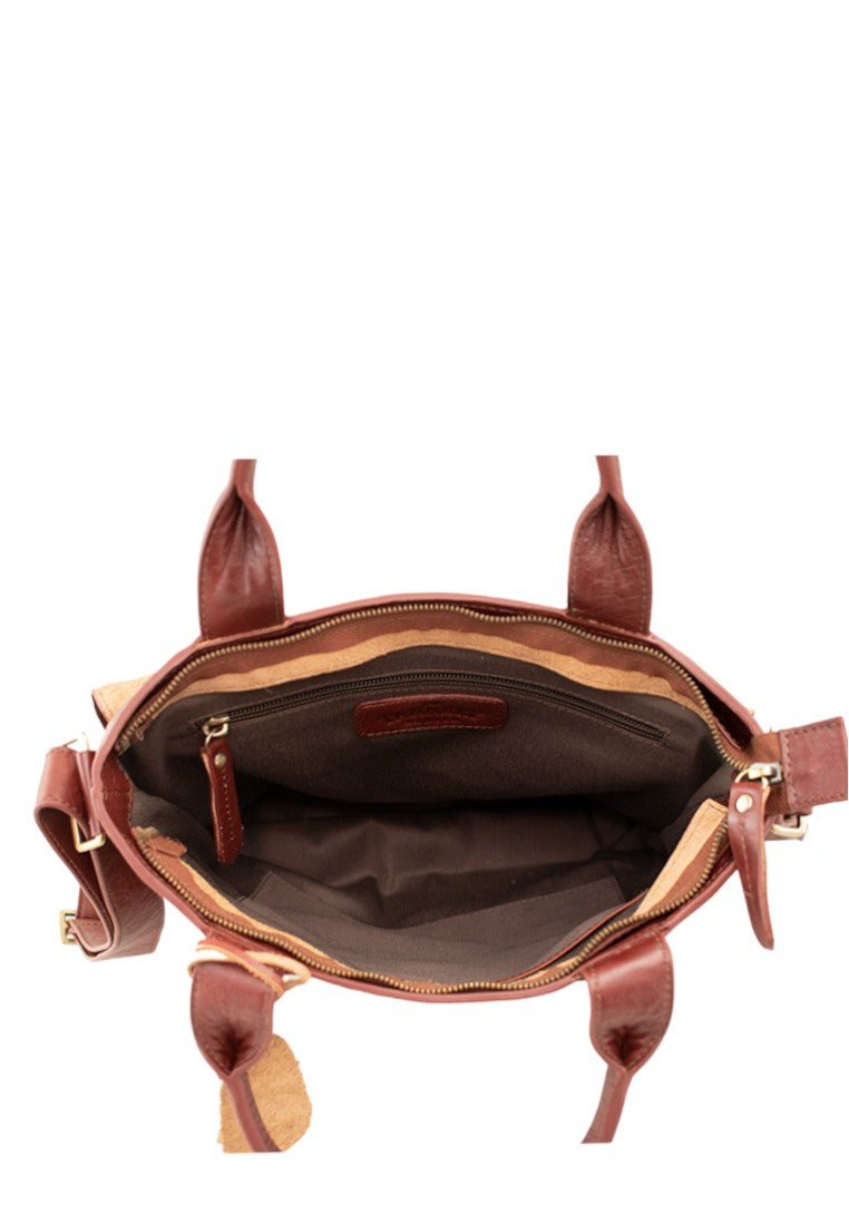 The Eden, Reddish Brown Nappa