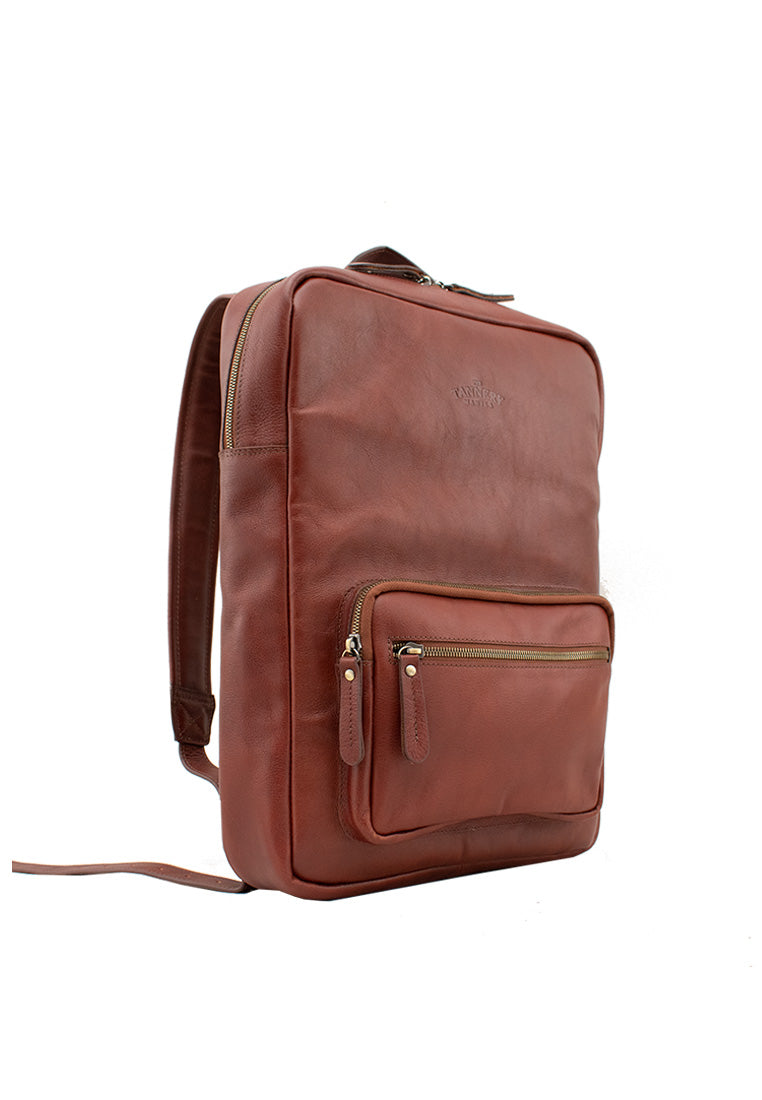 Javier, Reddish Brown Nappa