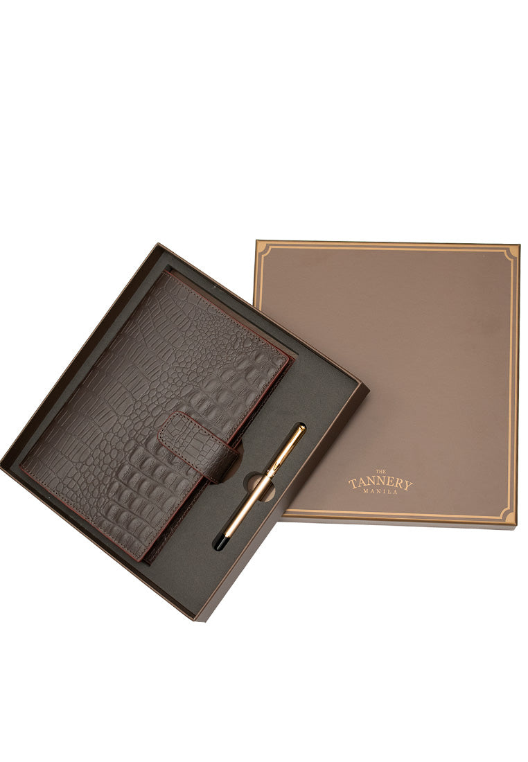 The Liam Notebook Gift Set, Hunter Brown