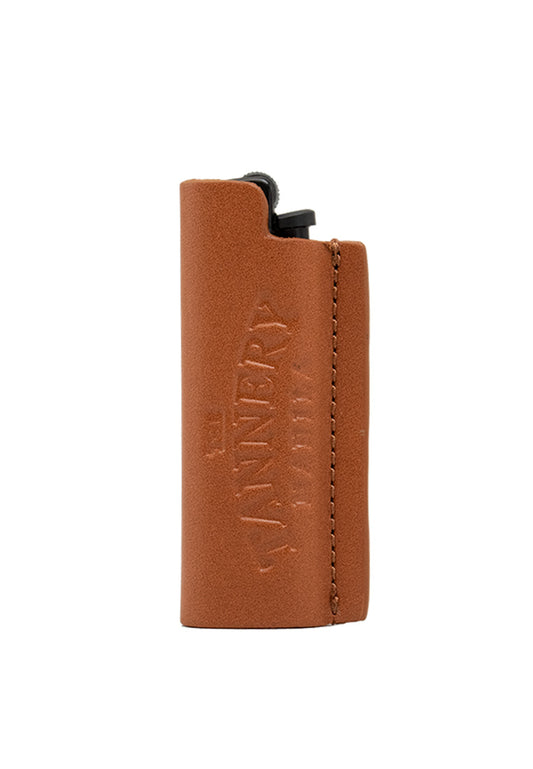 Lighter Case, Tan Nappa