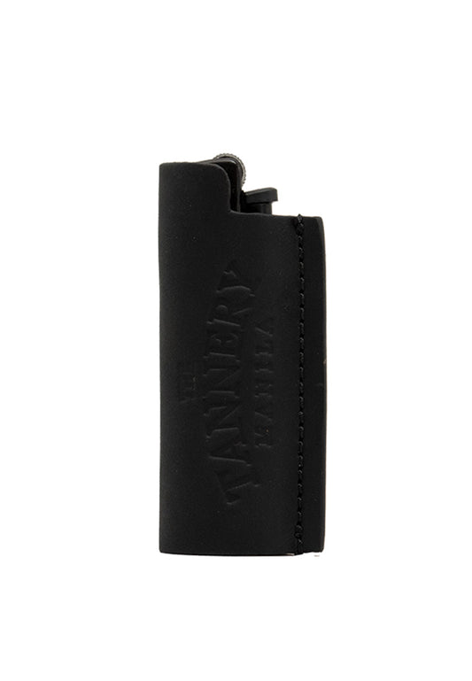 Lighter Case, Black Nappa