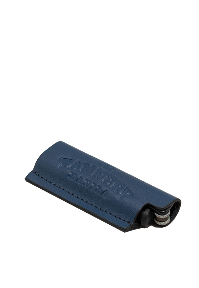 Lighter Case, Blue Nappa