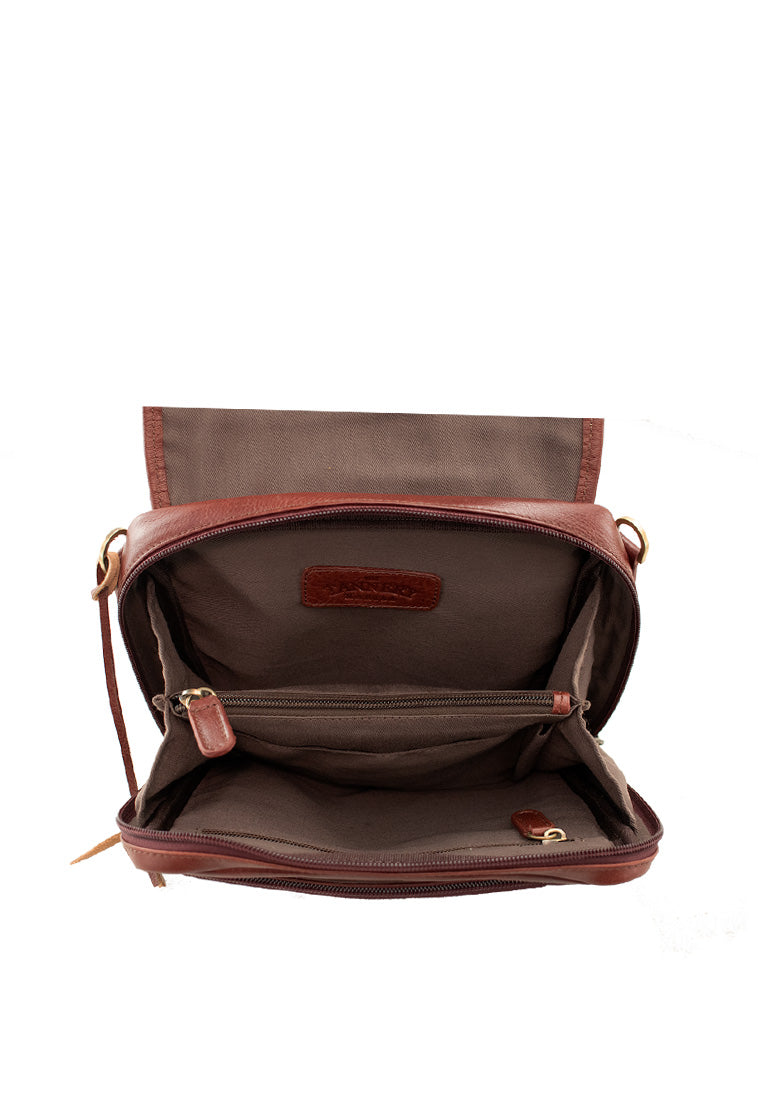 The Sean, Reddish Brown Nappa