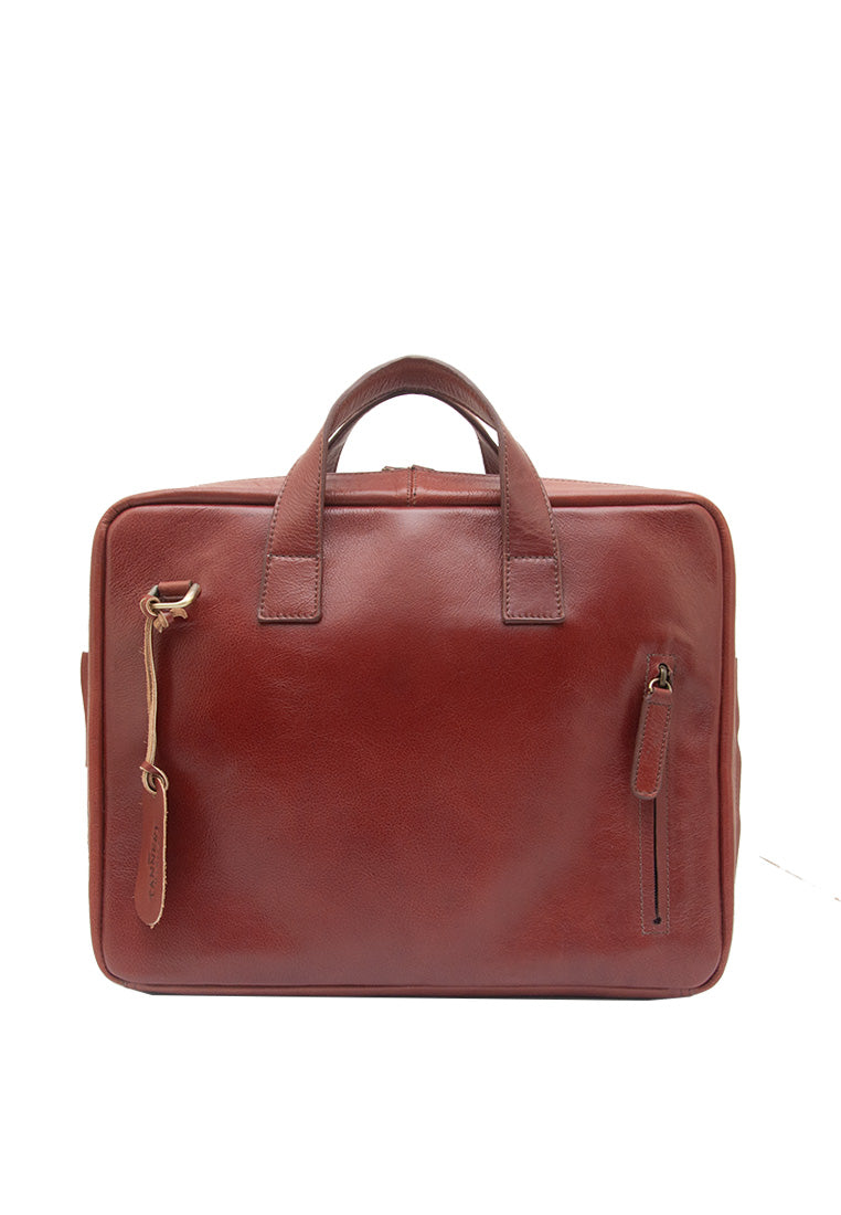 Alonso, Reddish Brown Hi-Shine Nappa