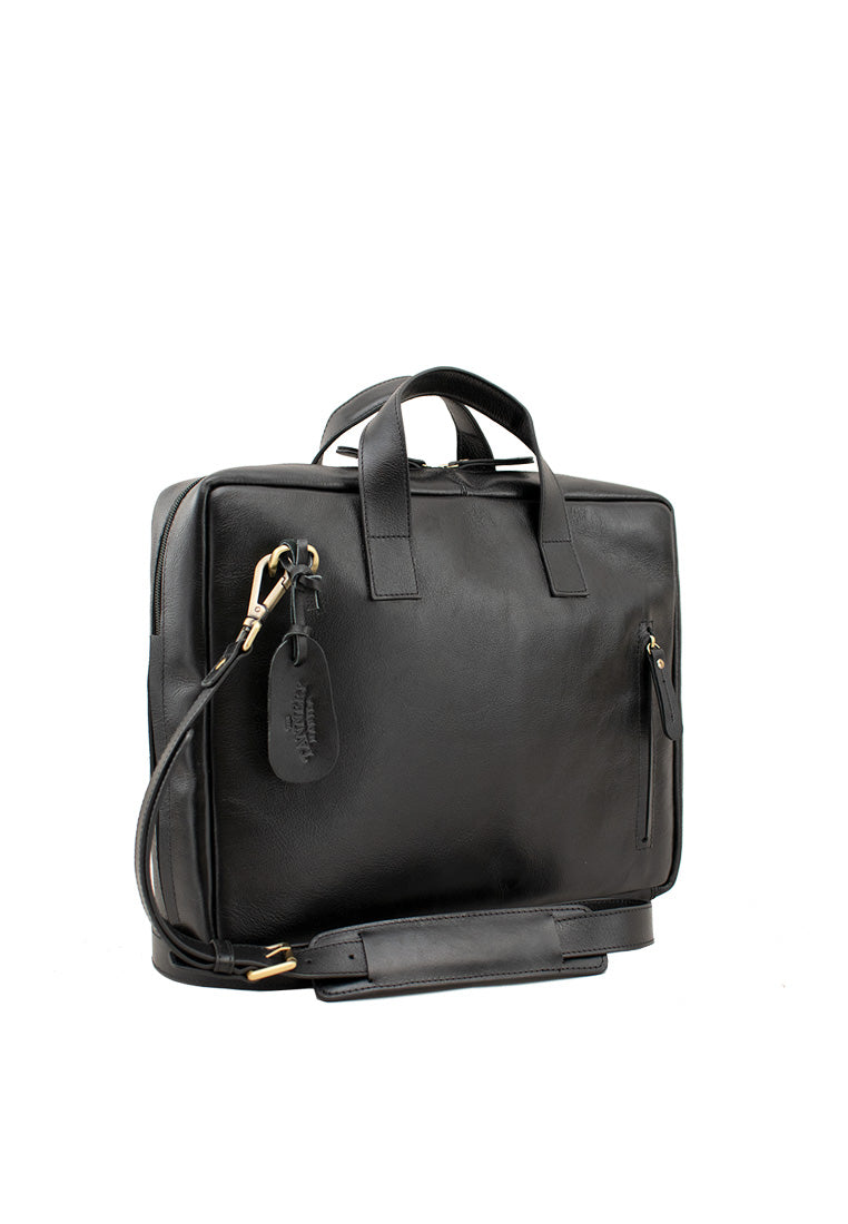 The Alonso, Black Hi-Shine Nappa