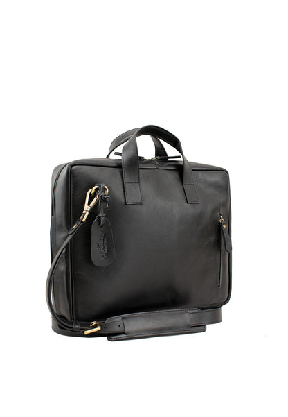 The Alonso, Black Hi-Shine Nappa
