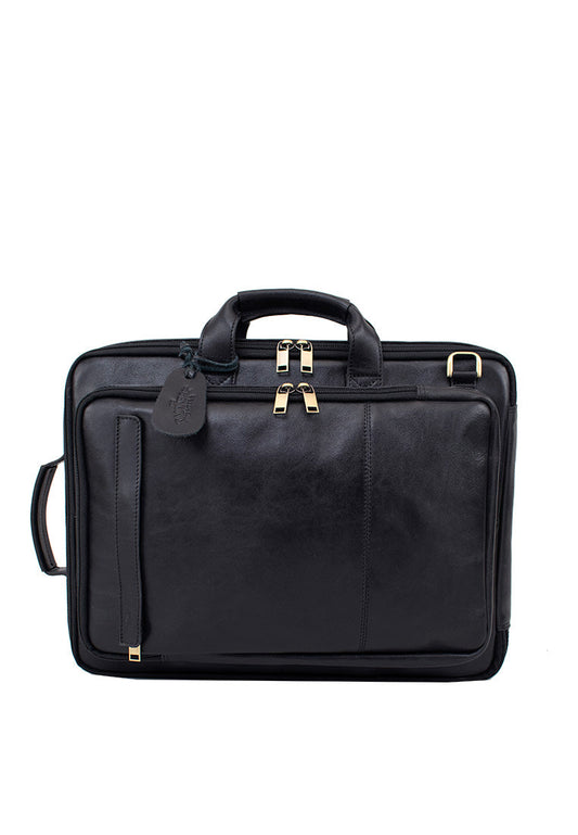 zzz2024 Carter, Black Hi-Shine Nappa