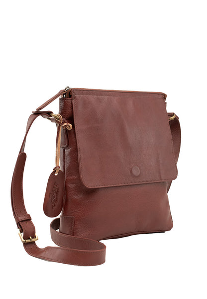The Enrique, Reddish Brown Nappa