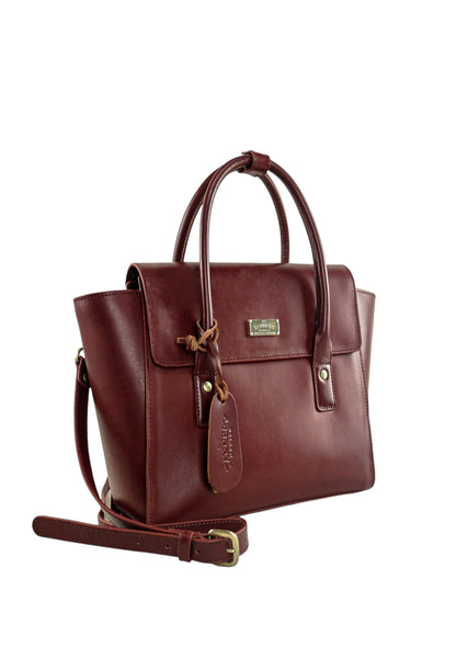 Isabelle, Burgundy Red