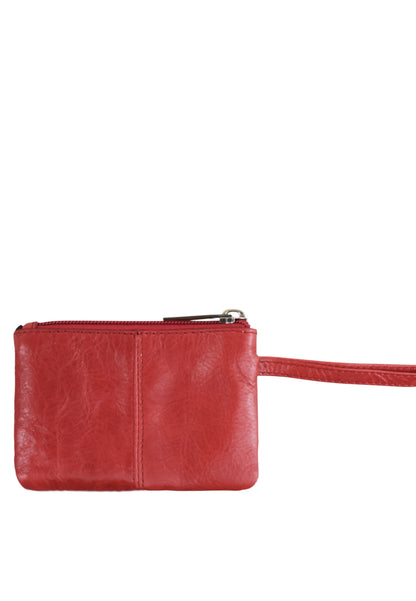 Kena with Wristlet, Red Nappa