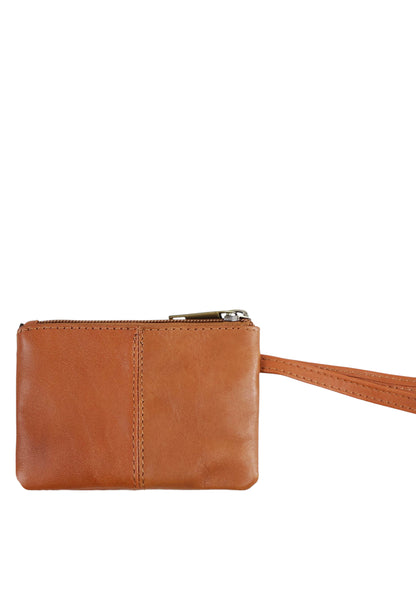 Kena with Wristlet, Tan Nappa