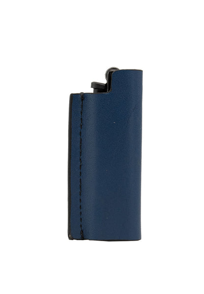 Lighter Case, Blue Nappa