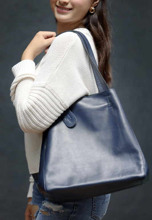 The Hailey, Blue Nappa