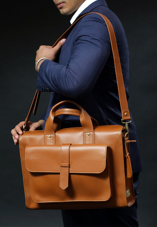 Gerald, Saddle Tan