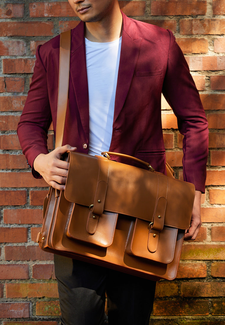 The Tannery Manila Premium line of leather bags and accessories