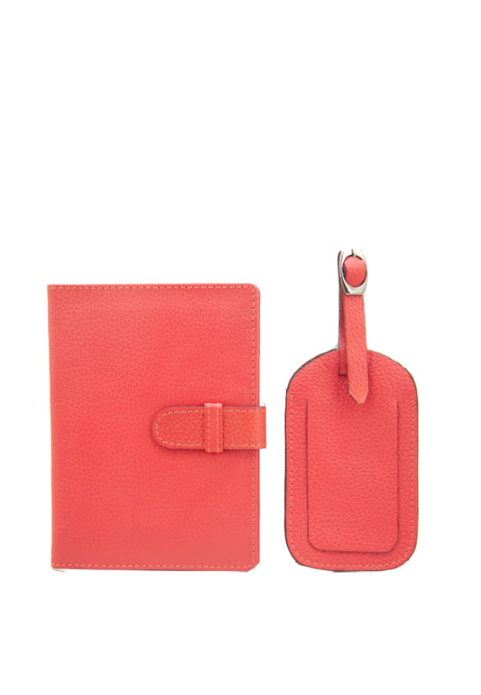 Maricel & Aisha Gift Set, Light Red Yama