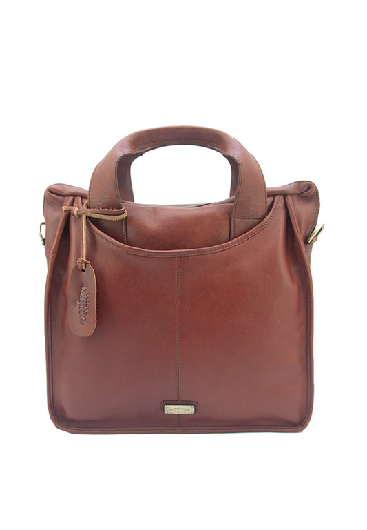Rafael Reddish Brown Hi-Shine