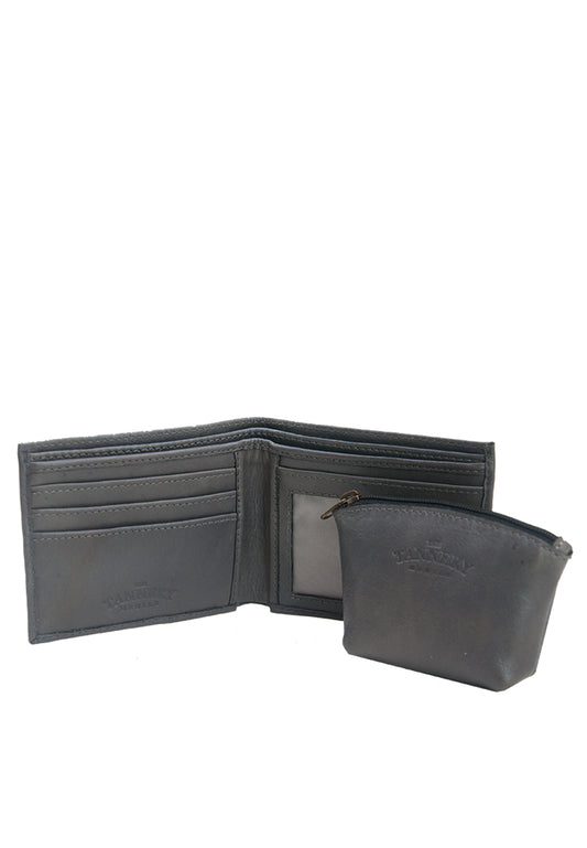 Roderica & Tishawn Gift Set, Gray Nappa
